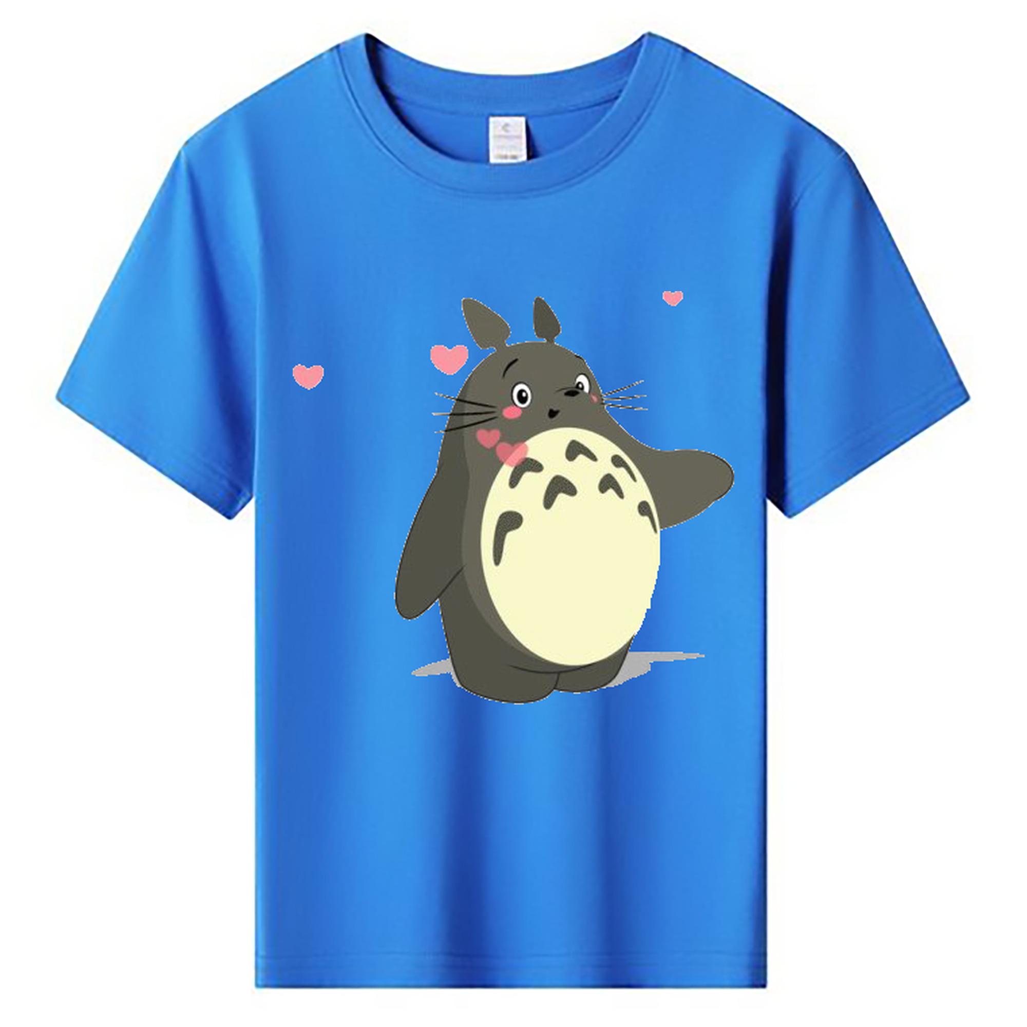 （画像用） となりのトトロ 草壁メイ 草壁サツキ My Neighbor Totoro Satsuki Kusakabe Mei Kusakabe 綿100％キッズTシャツ（フロントプリント）